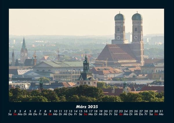 Produktbild: M&uuml;nchen 2025 Fotokalender DIN A4