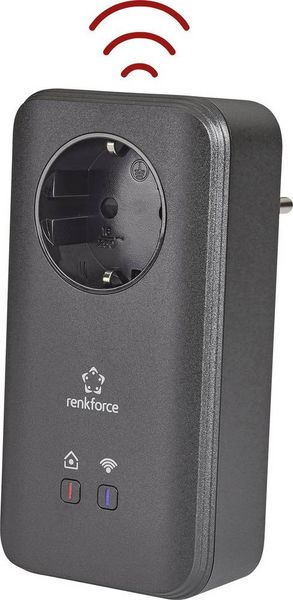 Produktbild: Renkforce PL600D WiFi Powerline WLAN Einzel Adapter RF-3385556 500MBit/s