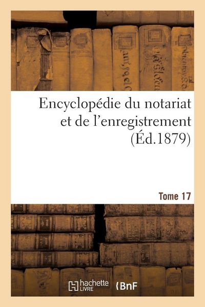 Produktbild: Encyclop&eacute;die du notariat et de l'enregistrement
