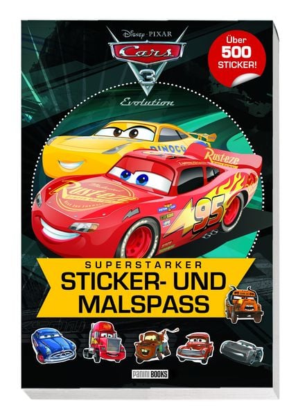 Produktbild: Disney Cars 3: Superstarker Sticker- und Malspaß
