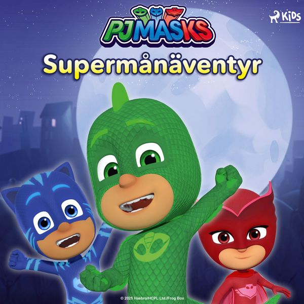 Produktbild: Pyjamashj&auml;ltarna &ndash; Superm&aring;n&auml;ventyr
