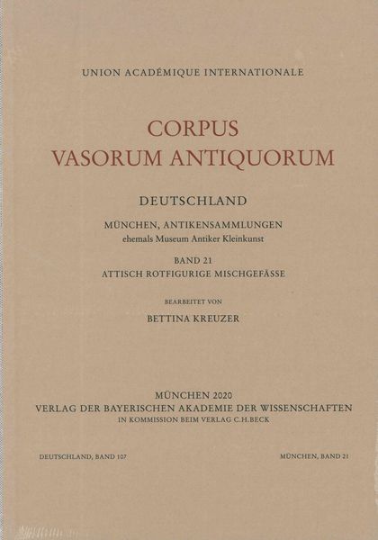 Produktbild: Corpus Vasorum Antiquorum Deutschland Bd. 107: M&uuml;nchen Band 21