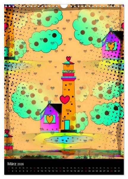 Produktbild: Pop ist auch eine ART von Nico Bielow (Wandkalender 2026 DIN A3 hoch), CALVENDO Monatskalender