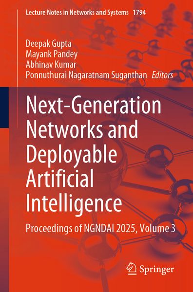Produktbild: Next-Generation Networks and Deployable Artificial Intelligence