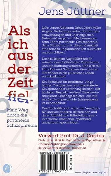 Produktbild: Als ich aus der Zeit fiel