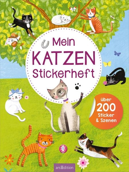 Produktbild: Mein Katzen-Stickerheft