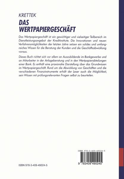 Produktbild: Das Wertpapiergesch&auml;ft