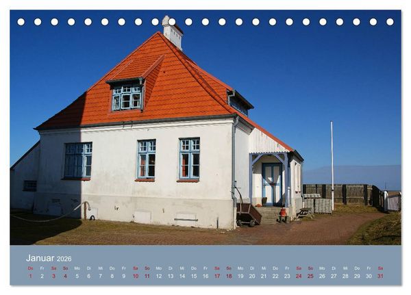 Produktbild: Westerhever (Tischkalender 2026 DIN A5 quer), CALVENDO Monatskalender