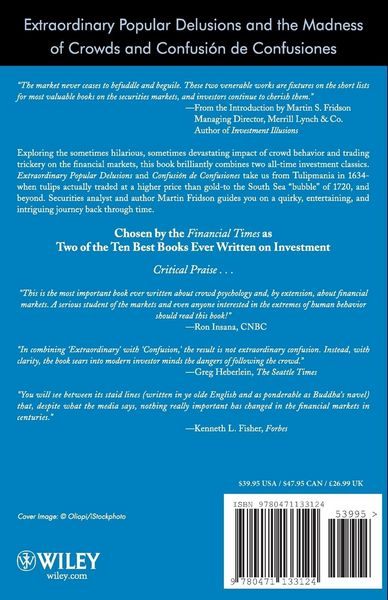 Produktbild: Extraordinary Popular Delusions and the Madness of Crowds - Confusi&oacute;n de Confusiones
