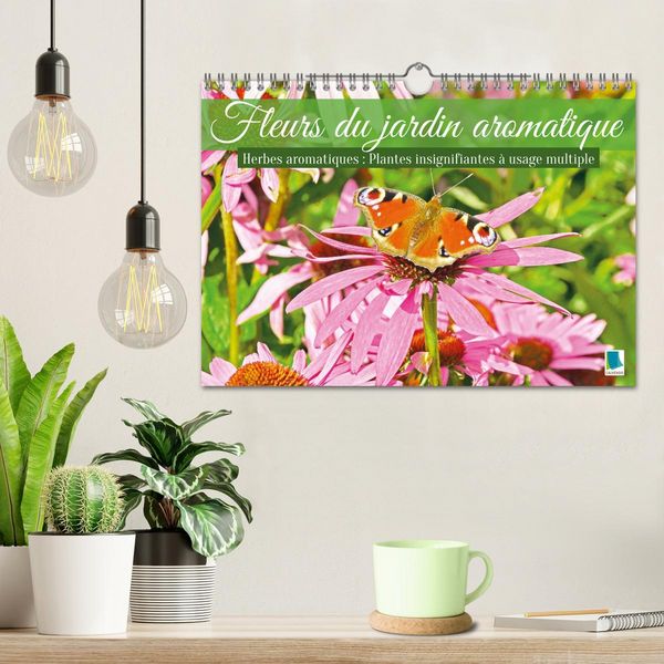 Produktbild: Fleurs du jardin aromatique (Calendrier mural 2027 DIN A4 vertical), CALVENDO calendrier mensuel