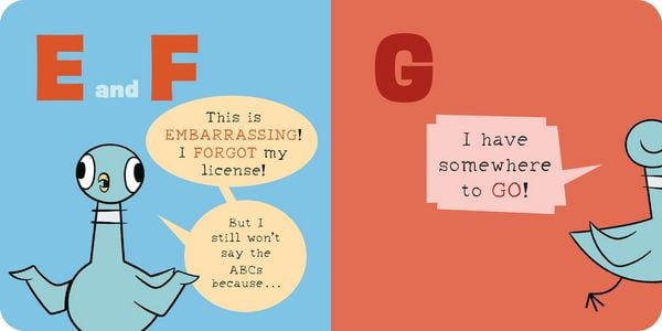 Produktbild: The Pigeon WON'T Say the ABCs!