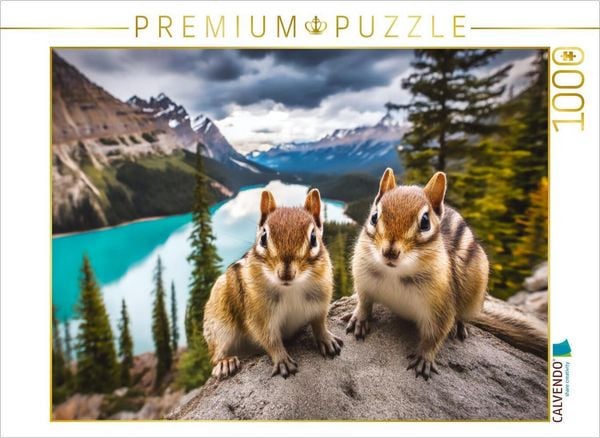Produktbild: CALVENDO Puzzle Pause mit Panorama | 1000 Teile Lege-Gr&ouml;&szlig;e 64x48cm Foto-Puzzle f&uuml;r gl&uuml;ckliche Stunden