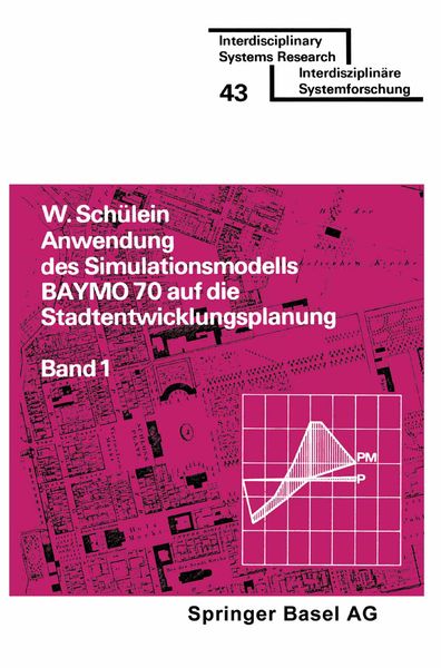 Produktbild: Anwendung des Simulationsmodells BAYMO 70 auf die Stadtentwicklungsplanung