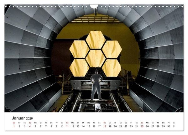 Produktbild: Abenteuer im Weltraum (Wandkalender 2026 DIN A3 quer), CALVENDO Monatskalender