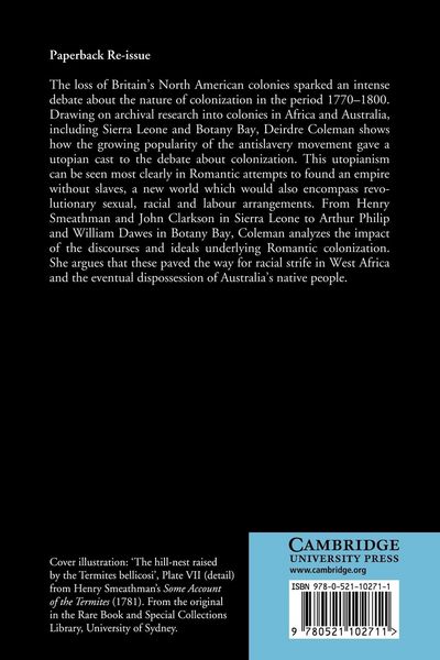Produktbild: Romantic Colonization and British Anti-Slavery