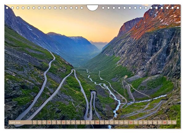 Produktbild: Vom S&uuml;dkap zum Nordkap (Wandkalender 2026 DIN A4 quer), CALVENDO Monatskalender