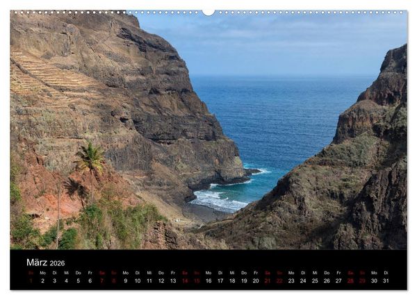 Produktbild: Santo Antao, Perle der Kapverden (hochwertiger Premium Wandkalender 2026 DIN A2 quer), Kunstdruck in Hochglanz