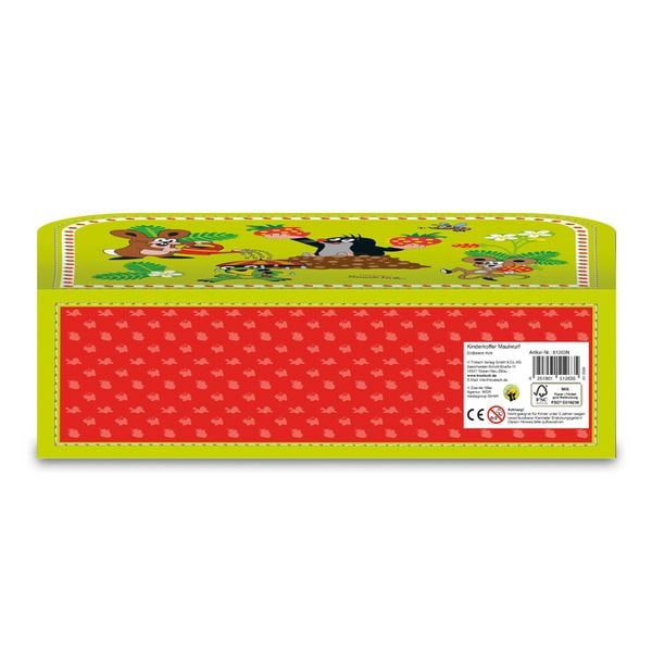 Produktbild: TR&Ouml;TSCH - Der kleine Maulwurf Minikoffer Erdbeere