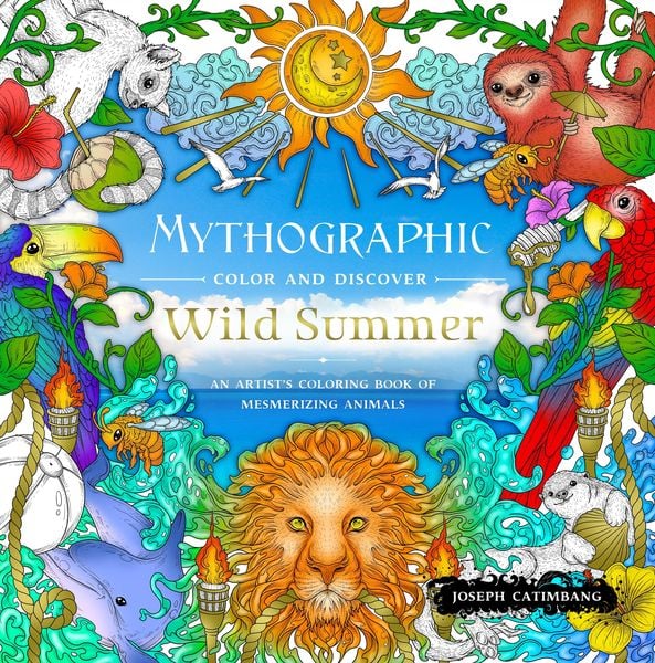 Produktbild: Mythographic Color and Discover: Wild Summer