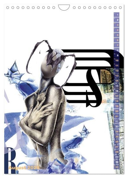 Produktbild: Dreams and Nightmares - Fantasy & Sci-Fi Art / 2026 (Wandkalender 2026 DIN A4 hoch), CALVENDO Monatskalender