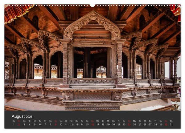 Produktbild: Nepal 2026 - Dem Himmel so nah (Wandkalender 2026 DIN A2 quer), CALVENDO Monatskalender
