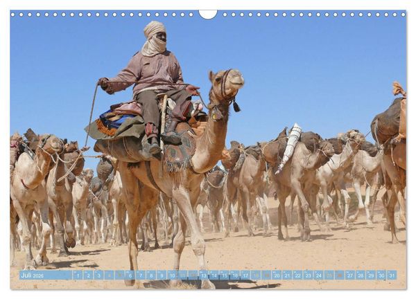 Produktbild: Sehnsucht Sahara (Wandkalender 2026 DIN A3 quer), CALVENDO Monatskalender