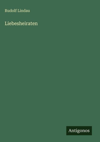 Produktbild: Liebesheiraten
