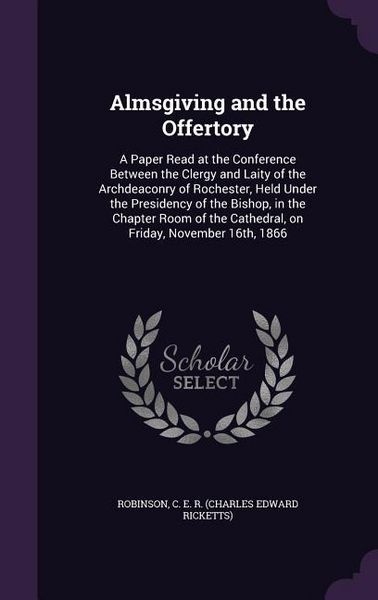 Produktbild: Almsgiving and the Offertory