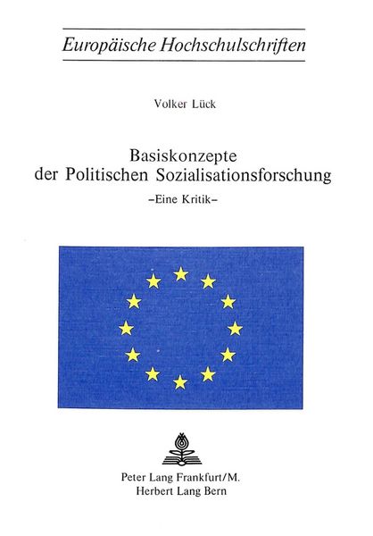 Produktbild: Basiskonzepte der politischen Sozialisationsforschung