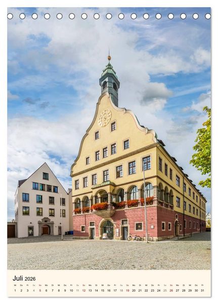 Produktbild: ULM Sehenswerte Orte (Tischkalender 2026 DIN A5 hoch), CALVENDO Monatskalender