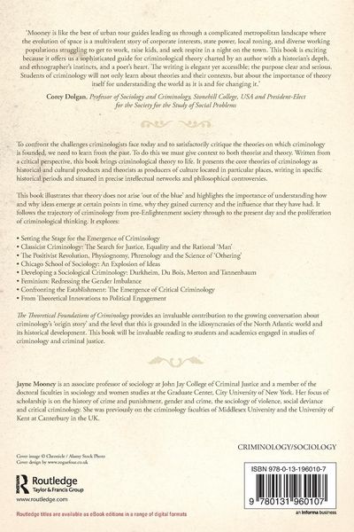 Produktbild: The Theoretical Foundations of Criminology