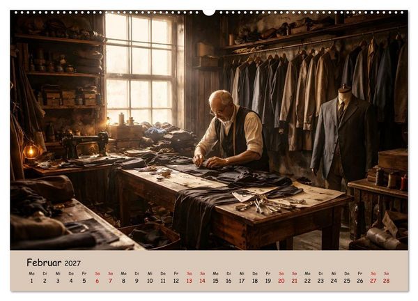Produktbild: Ursprung: Berufe mit Geschichte. (Wandkalender 2027 DIN A2 quer), CALVENDO Monatskalender