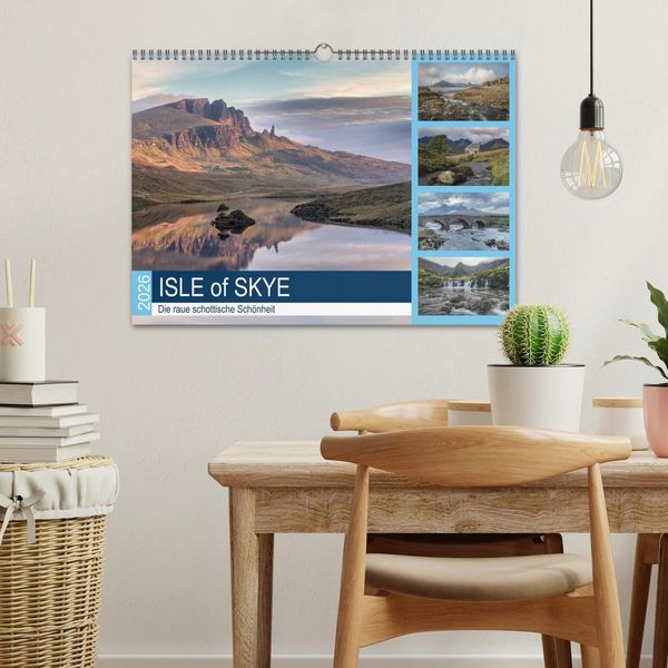 Produktbild: Isle of Skye, die raue schottische Sch&ouml;nheit (Wandkalender 2026 DIN A3 quer), CALVENDO Monatskalender