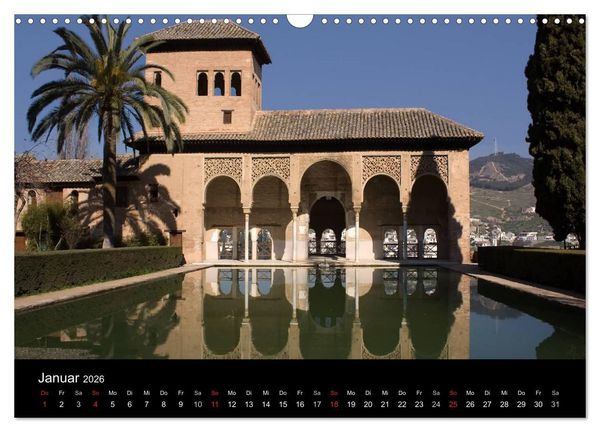 Produktbild: Andalusien (Wandkalender 2026 DIN A3 quer), CALVENDO Monatskalender
