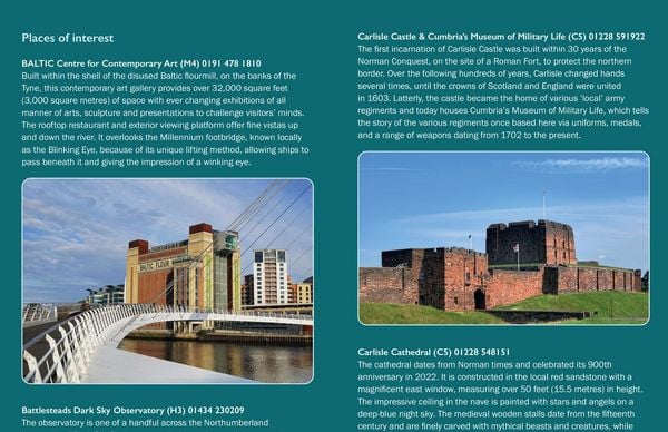 Produktbild: Hadrian's Wall Path National Trail Map