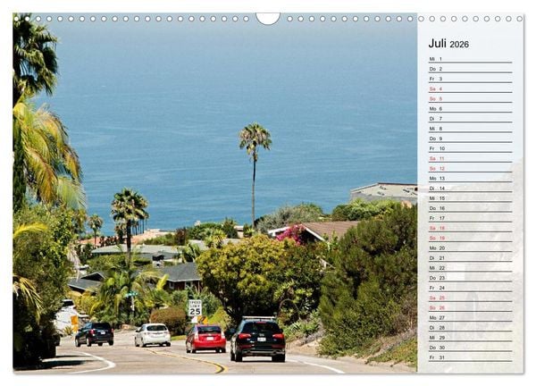 Produktbild: San Diego (Wandkalender 2026 DIN A3 quer), CALVENDO Monatskalender