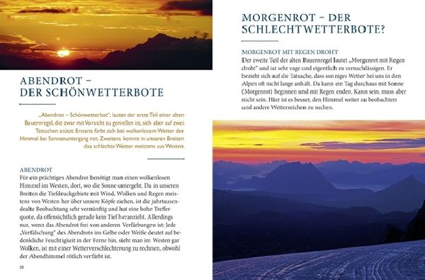 Produktbild: Das kleine Buch: 20 Wetterregeln, die man kennen muss