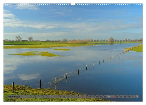 Produktbild: Der Niederrhein im Wandel der Jahreszeiten (Wandkalender 2026 DIN A2 quer), CALVENDO Monatskalender