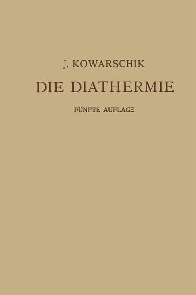 Produktbild: Die Diathermie