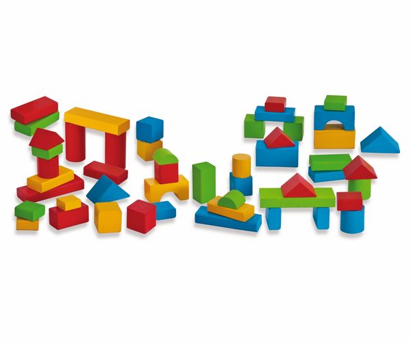 Produktbild: Eichhorn Bunte Holzbausteine