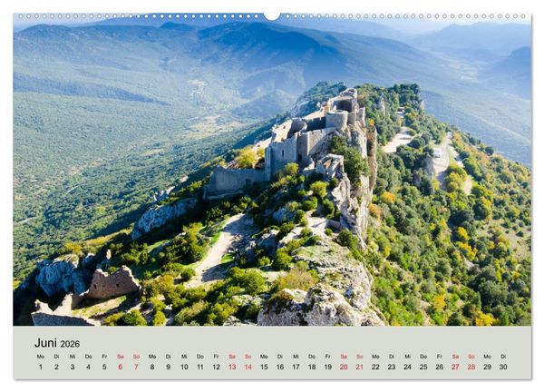 Produktbild: Frankeichs Bauwerke - Schl&ouml;ser und Burgen in der Grand Nation (Wandkalender 2026 DIN A2 quer), CALVENDO Monatskalender