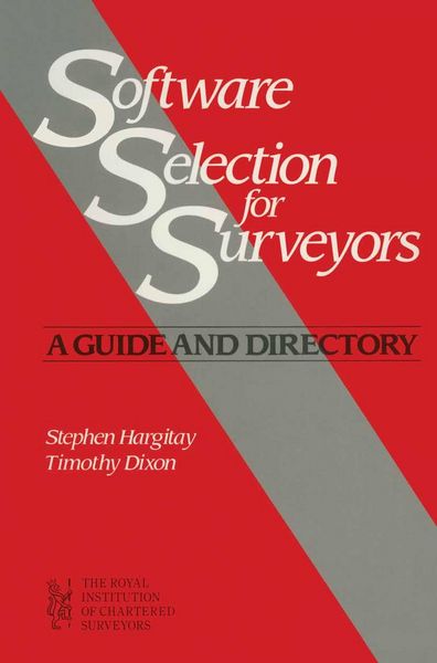 Produktbild: Software Selection for Surveyors