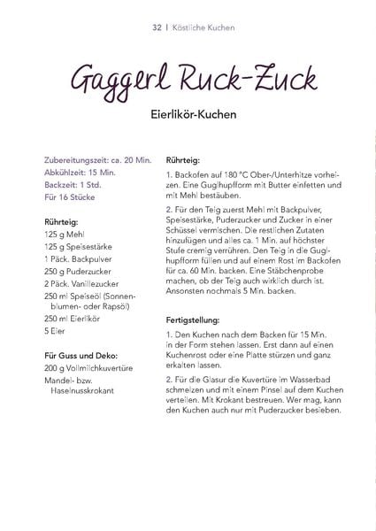 Produktbild: Backrezepte aus'm Bayerischen Wald