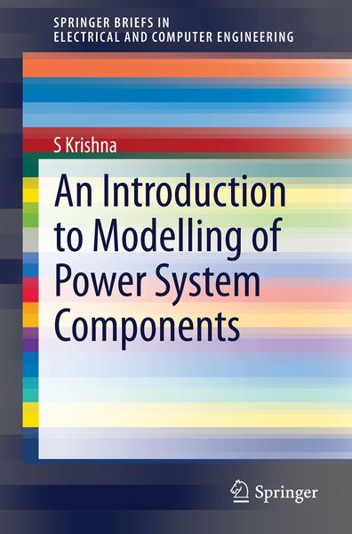Produktbild: An Introduction to Modelling of Power System Components