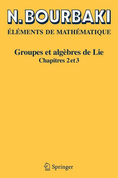 Produktbild: Groupes et alg&egrave;bres de Lie
