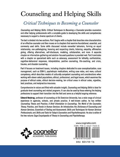 Produktbild: Counseling and Helping Skills
