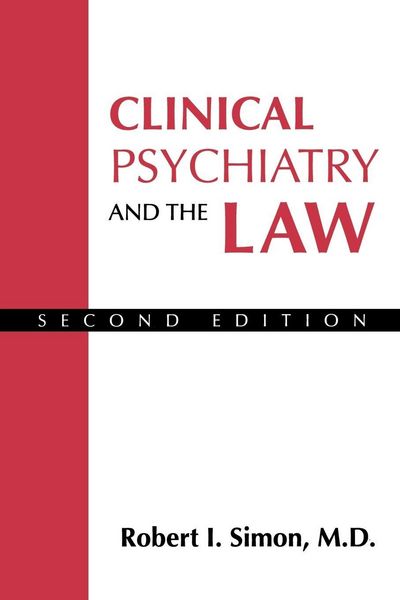 Produktbild: Clinical Psychiatry and the Law