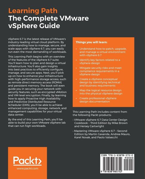 Produktbild: The Complete VMware vSphere Guide