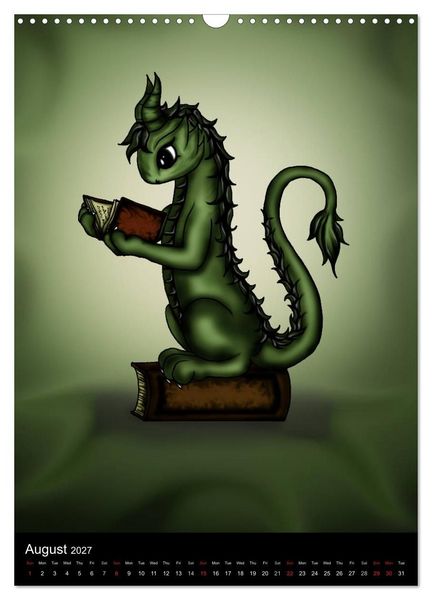 Produktbild: Dragons (Wall Calendar 2027 DIN A3 portrait), CALVENDO 12 Month Wall Calendar