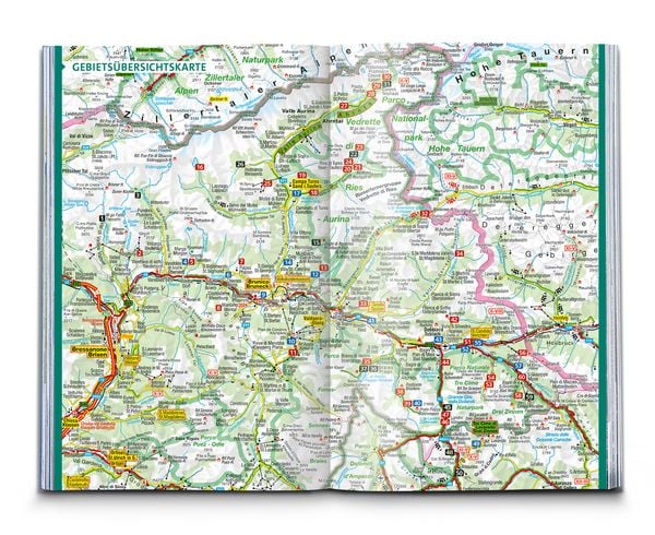 Produktbild: KOMPASS Wanderf&uuml;hrer Pustertal und seine Seitent&auml;ler, Herausragende Dolomiten, 60 Touren mit Extra-Tourenkarte